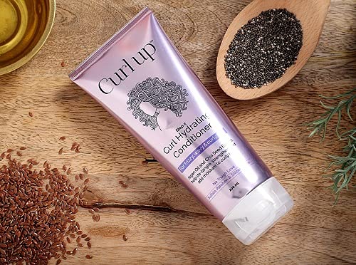 Curl Up Hair Wash Combo with Curly Hair Shampoo And Conditioner - For Dry Frizzy, Wavy & Curly Hair - Sulphate Paraben And Silicone Free (Combo of 2)-400ml