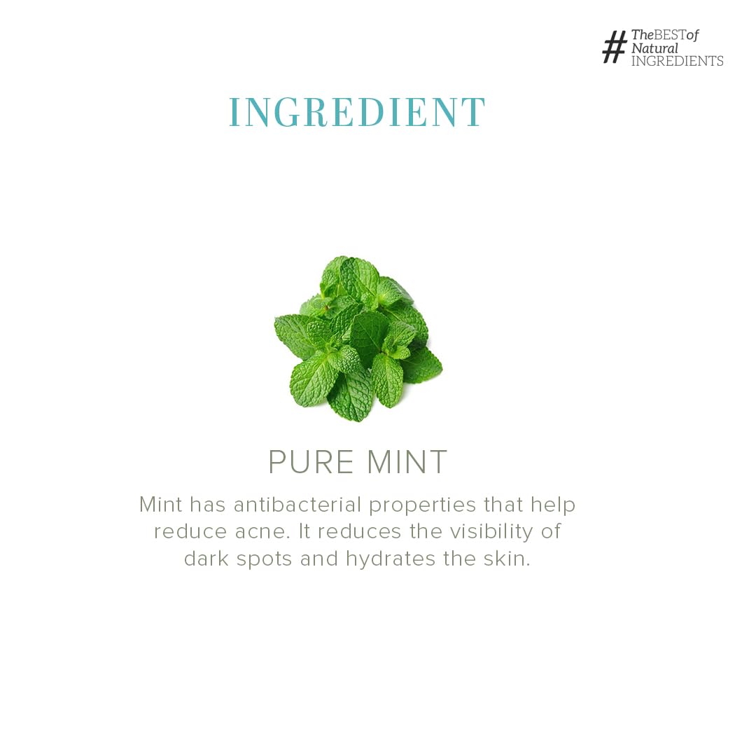 KHADI NATURAL Pure Mint Soap, 125g|Handmade Bathing Soap | Herbal Soap for Removing Dirt & Impurities | No mineral oils added| Suitable for All Skin Types| Pack of 2