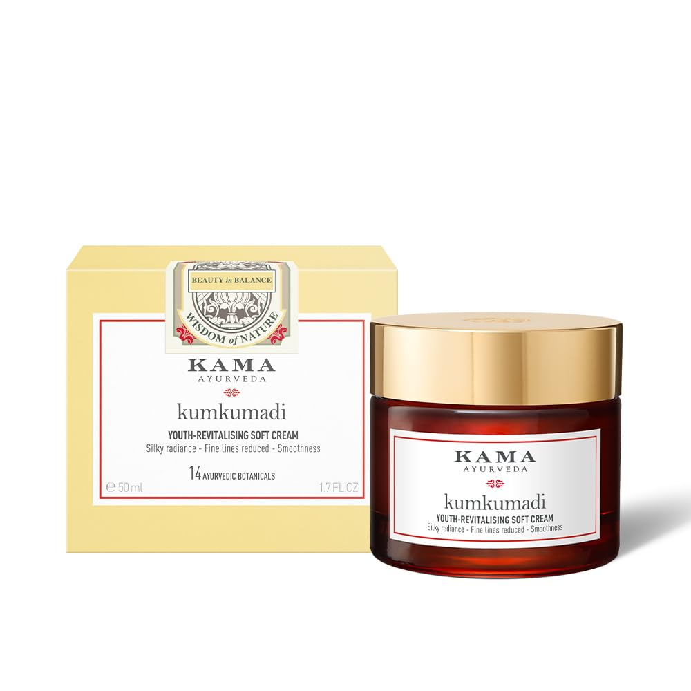 KUMKUMADI YOUTH-REVITALISING SOFT CREAM, 50 ML | Brightening Day Cream| NEW & IMPROVED