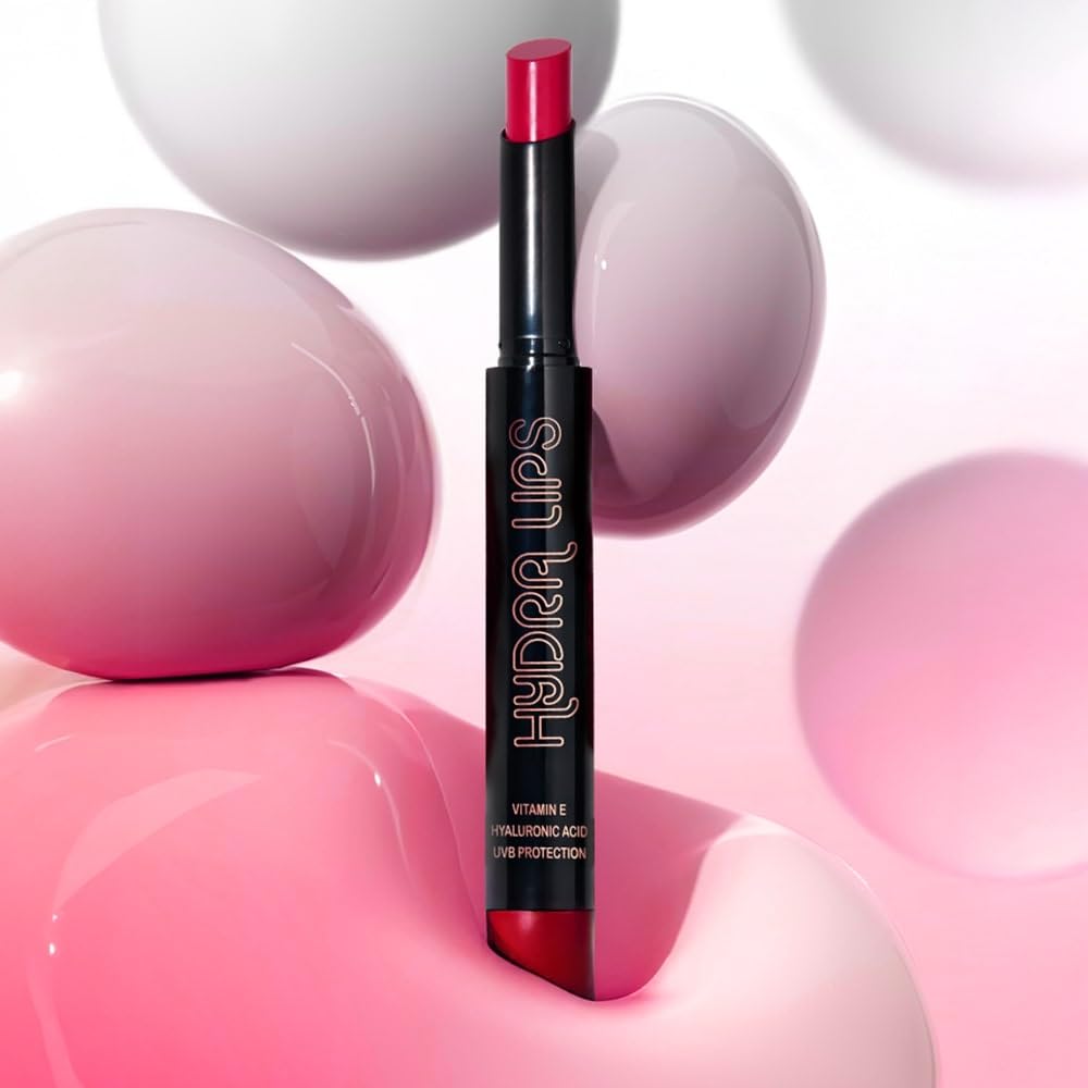Daily Life Forever52 Hydra Lipstick, Semi-Matte Finish| Enriched with Hyaluronic Acid, Vitamin E & UVB Filter| 97% Lip Darkness Reduction | Vegan & Cruelty Free (BUBBLEGUM-06, 2g)