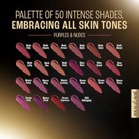 LAKMÉ Forever Matte Liquid Lip Colour, Intense Matte Finish All Day Long, Smudgeproof & Looks Freshly Applied For Upto 20Hrs, Mauve Party, 5.6 Ml