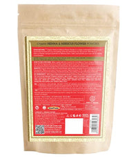 Khadi Natural Organic Amla & Hibiscus Powder Combo | Nourishing Hair Formula for Strength | Provides shine & Natural Color - (200gm x 2)