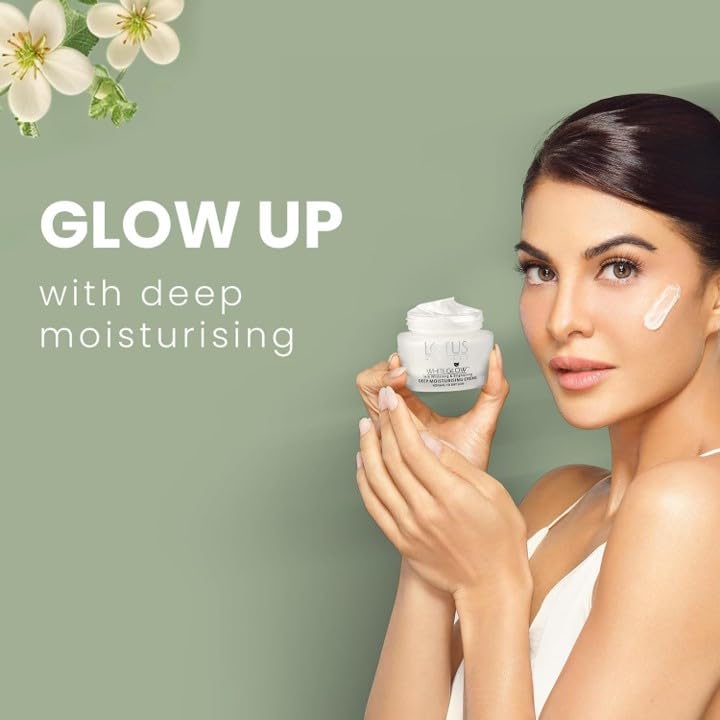 Lotus Herbals Whiteglow Cream, 60g, Serum, 30ml, Set of 2