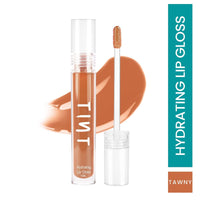 Tint Cosmetics 10ml Orange Nude Lipgloss, Non Sticky, Hydrating, Light Weight, Long Lasting, High Shine & Soft Natural Liquid Lip Gloss For Girls & Women (Tawny)