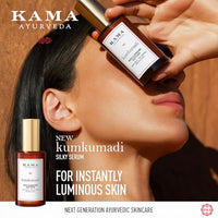KUMKUMADI YOUTH-ILLUMINATING SILKY SERUM 30 ML | Brightening Face Serum| With Kumkumadi Oil & Hyaluronic Acid