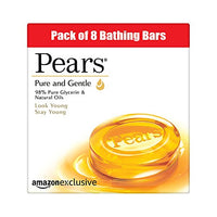 Pears Pure And Gentle Bathing Bar, 125g (Pack Of 8) & TRESemme Hair Fall Defense Conditioner, 190ml