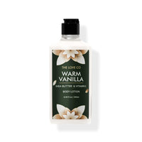 THE LOVE CO. Warm Vanilla Body Lotion - Nourishing Moisturizer Cream for Dry Skin - Suitable for Men and Women with Jojoba Oil, Shea Butter & Vitamin E - 250ml
