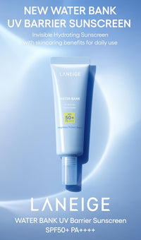 LANEIGE UV Barrier Sunscreen SPF 50+ | Moisture Based Barrier Strengthening | Light & Non-Greasy | No White Cast | Soothing Hydration | Suitable for All Skin | For Men & Women-20ml