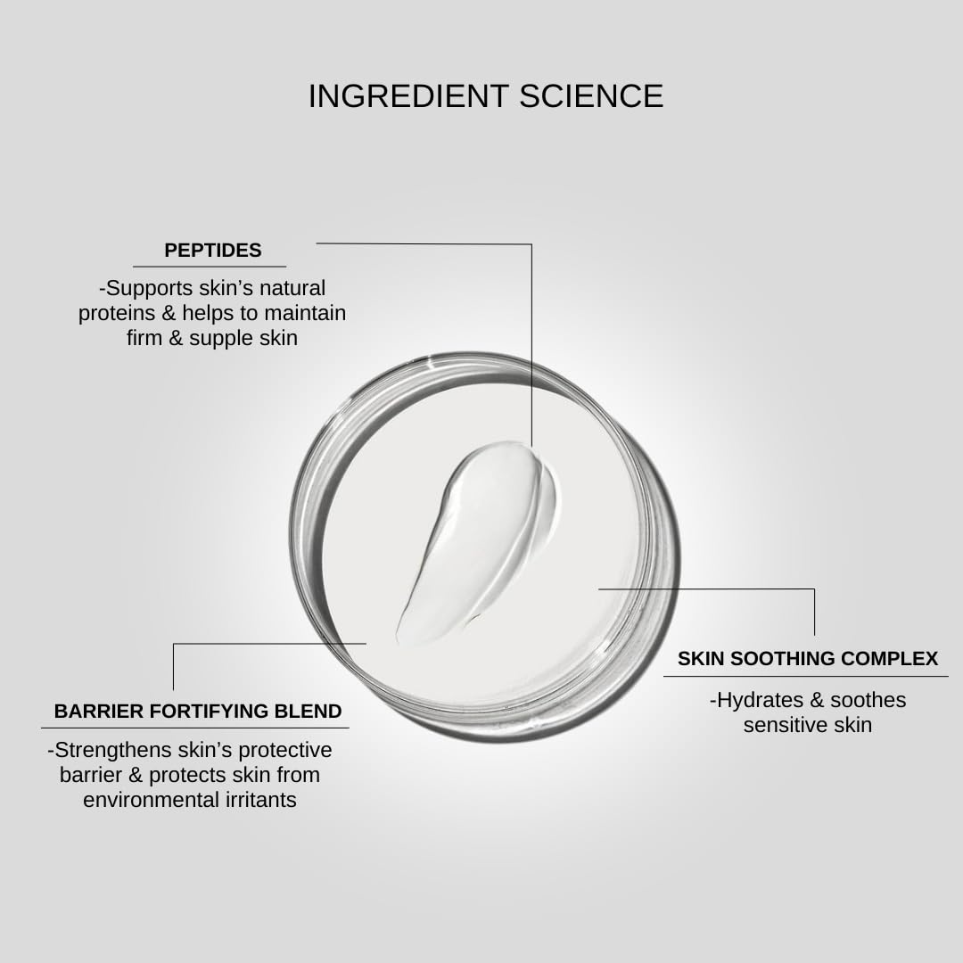 The Formularx Peptide Ceramide Moisturizer - Barrier Plus Nourishing Barrier Repair Moisturizer For Normal, Dry, Compromised, Sensitive skin 50 g