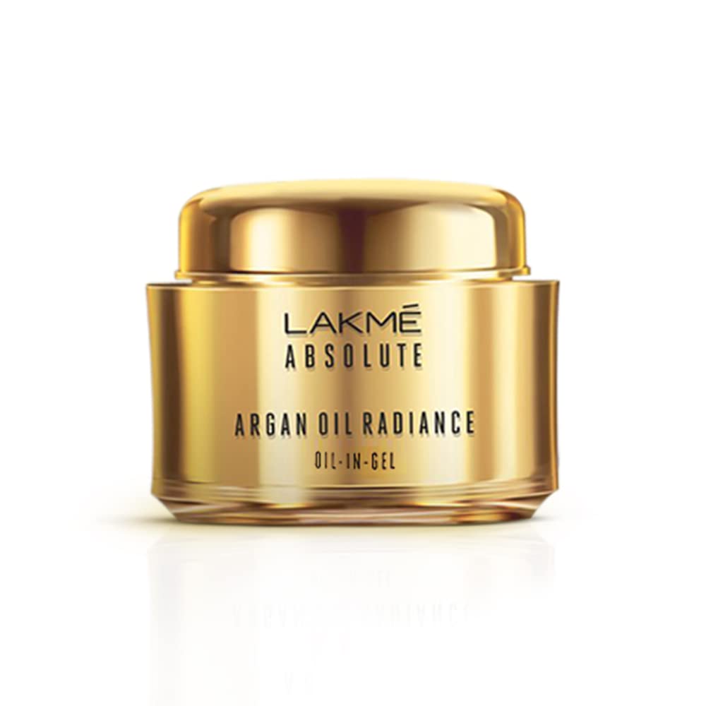 Lakmé Argan Oil Radiance Oil-in-Gel | Moisturizer For Dry Skin | Face Serum | 50 g
