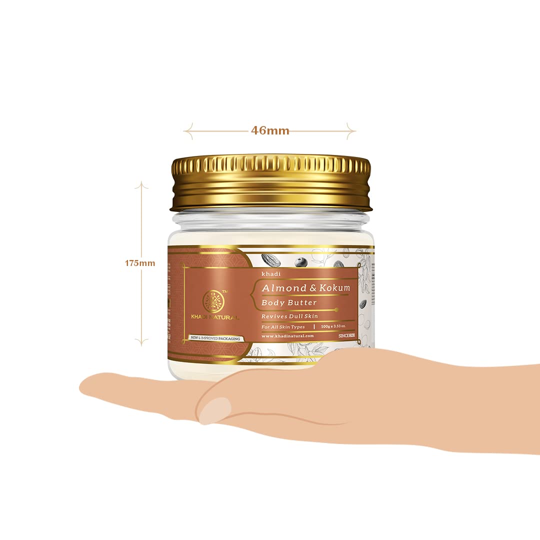 Khadi Natural Almond & Kokum Body Butter 100Gm