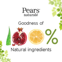 Pears Naturale Brightening Pomegranate Bodywash With Glycerine, Paraben Free, Soap Free, Eco Friendly, Dermatologically Tested, 750 ml (Pack of 2)