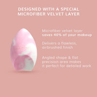 Daily Life Forever52 A Skin-Like Blend Contour & Baking Sponge - MSP003 | Precision Shape for Seamless Contour, Highlight & Baking | Ultra-Soft & Reusable