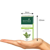 Biotique Bio Morning Nectar Flawless Cream Bathing Bar, 150g & Biotique Basil And Parsley Revitalizing Body Soap, 150g
