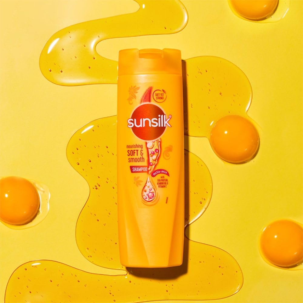 Sunsilk Flowy Silk Smooth Shampoo 650 ml