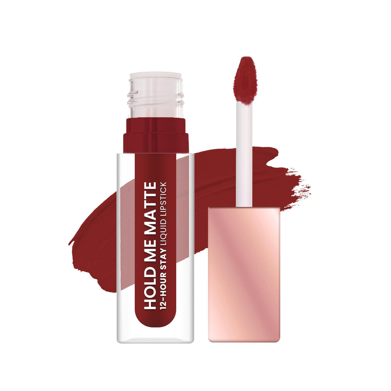 Swiss Beauty Hold Me Matte Liquid Lipstick | 12 Hours Stay | Non-Transfer Lipstick | Waterproof Lipstick with Intense Hydration| Shade - Lover Boy Red, 4.5ml