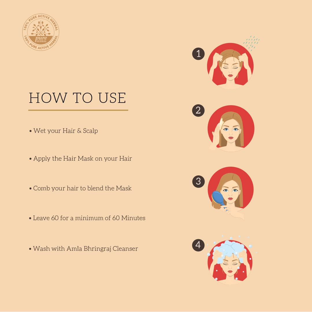 Khadi Natural Powered Botanics Amla and Bhringraj Hair Conditioner 310 ml, Nourishes Hair, Conditioner for Smooth Hair, Paraben, Silicone and Sulphate Free, Suitable for All Hair Types