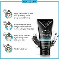 Globus Naturals Anti Pollution & Anti Acne Activated Charcoal Face Wash, For Both Men & Women, 100ml