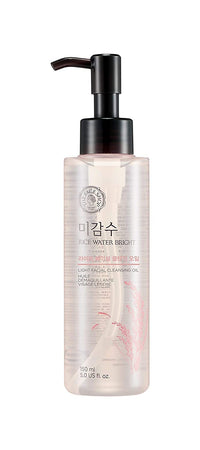 The Face Shop Rice Water Bright Rich Cleansing Oil | Deep Cleanse & Makeup Remover for Normal to Dry Skin | Hydrating with Rice Extract, Jojoba & Rice Bran Oil | 150ml
