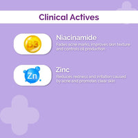 The Derma Co No More Acne & Acne Marks Combo- 2% Salicylic Acid Face Serum -30 ml + 10% Niacinamide Face Serum - 30 ml