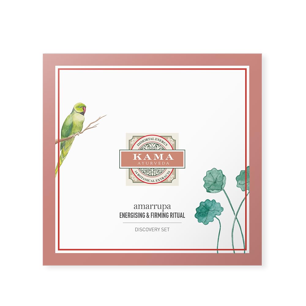 Kama Ayurveda Amarrupa Firming Discovery Set | 3 piece Skincare Sample Set