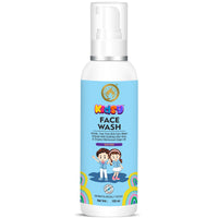 Mom & World Kidsy Face Wash Tear Free, 120ml (No SLS, Paraben) - With Argan OIl, Aloevera