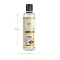Khadi Natural Shikakai & Honey Herbal Conditioner for Nourishing Dry, Damaged & Dull Hair | SLS & Paraben Free | Suitable for All Hair Types | 210Ml, 1 Count