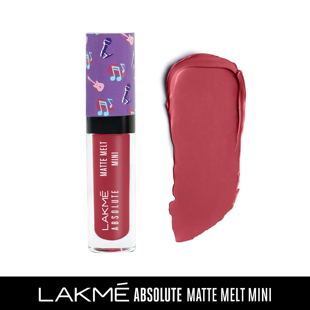 Lakmé Liquid Lipstick Nude Umbrella (Matte) & Lakmé Liquid Lipstick Pink Footprint (Matte)