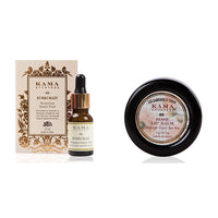 Kama Ayurveda Kumkumadi Miraculous Beauty Ayurvedic Night Serum, 12ml & Rose Lip Balm, 5g