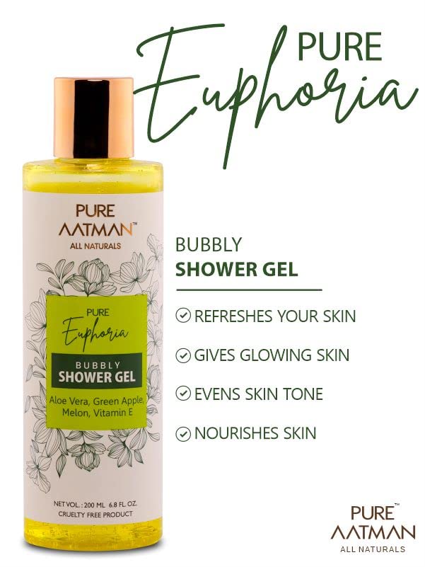 PURE AATMAN body care kit for smooth skin | Energizes Senses and Refreshes Body | 200 ml