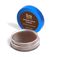 Blue Nectar Shubhr Coffee Lip Balm with Ghee for dryness and lips brightening |100% Ayurvedic|Paraben & Sulphate Free| (10g, 10 Herbs)