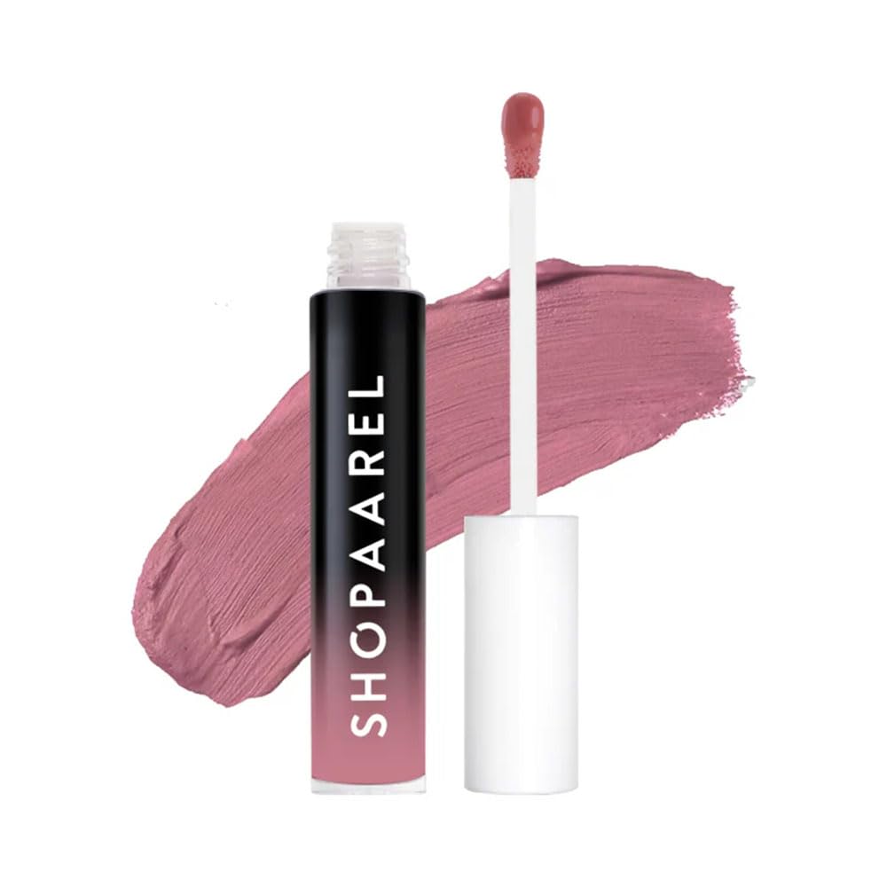 Shopaarel Gloss Love Matte Edition Liquid Lip Gloss For Soft & Dewy Lips Enriched Lip Color For Glossy Look |Lightweight Non Sticky Lip shiner For Moisturizing Lips(NEW) (05)
