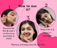 Urban Yog Acne Pimple Patch - Invisible Facial Stickers Cover With 100% Hydrocolloid, Pimple / Acne Absorbing Patch (Rectangular Pimple Patch) - Pack Of 1