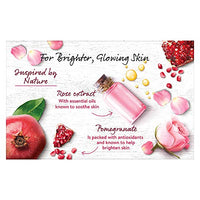 PEARS Soft and Fresh Bathing Bar, 125g (Buy 3 Get 1 Free) & Natural© Pomegranate Brightening Bathing Soap Bar, 125 g (Pack of 3)