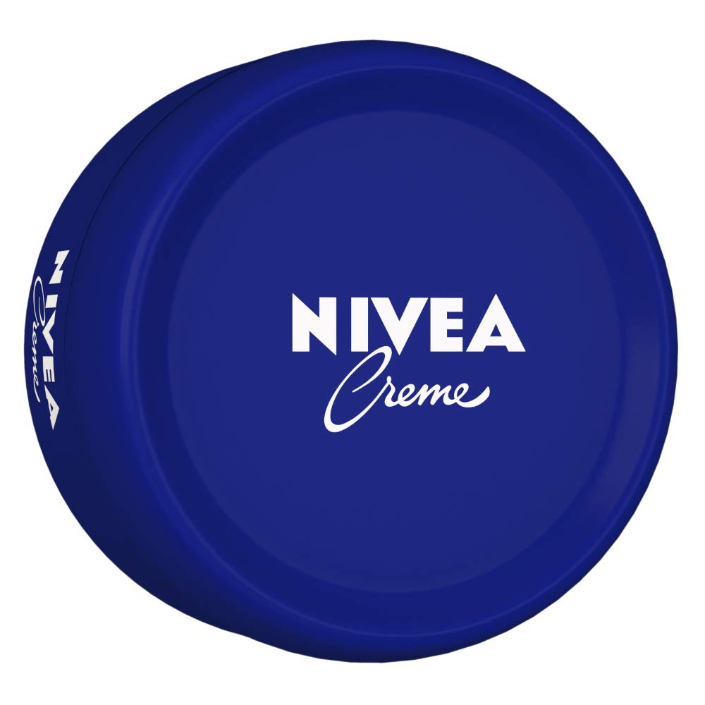 NIVEA Crème, All Season Multi-Purpose Cream, 200ml & NIVEA Lip Balm, Fruity Strawberry Shine, 4.8g