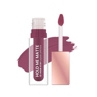 Swiss Beauty Hold Me Matte Liquid Lipstick | 12 Hours Stay | Non-Transfer Lipstick | Waterproof Lipstick with Intense Hydration| Shade - Mauve Night, 4.5ml