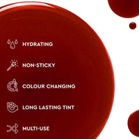 Kiro PH-Play Color Changing Lip & Cheek Oil - Truffle Drip, 5.5ml | Hydrating, Skin Brightening, Reduce Fine Lines | Non-Sticky, Non Greasy | Skin Care Infused with Moringa, Rosehip & Avocado Oils