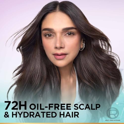 L’Oréal Paris Hyaluron Pure 72H Purifying Shampoo, For oily scalp & dry hair with salicylic and hyaluronic acid, 200 ml