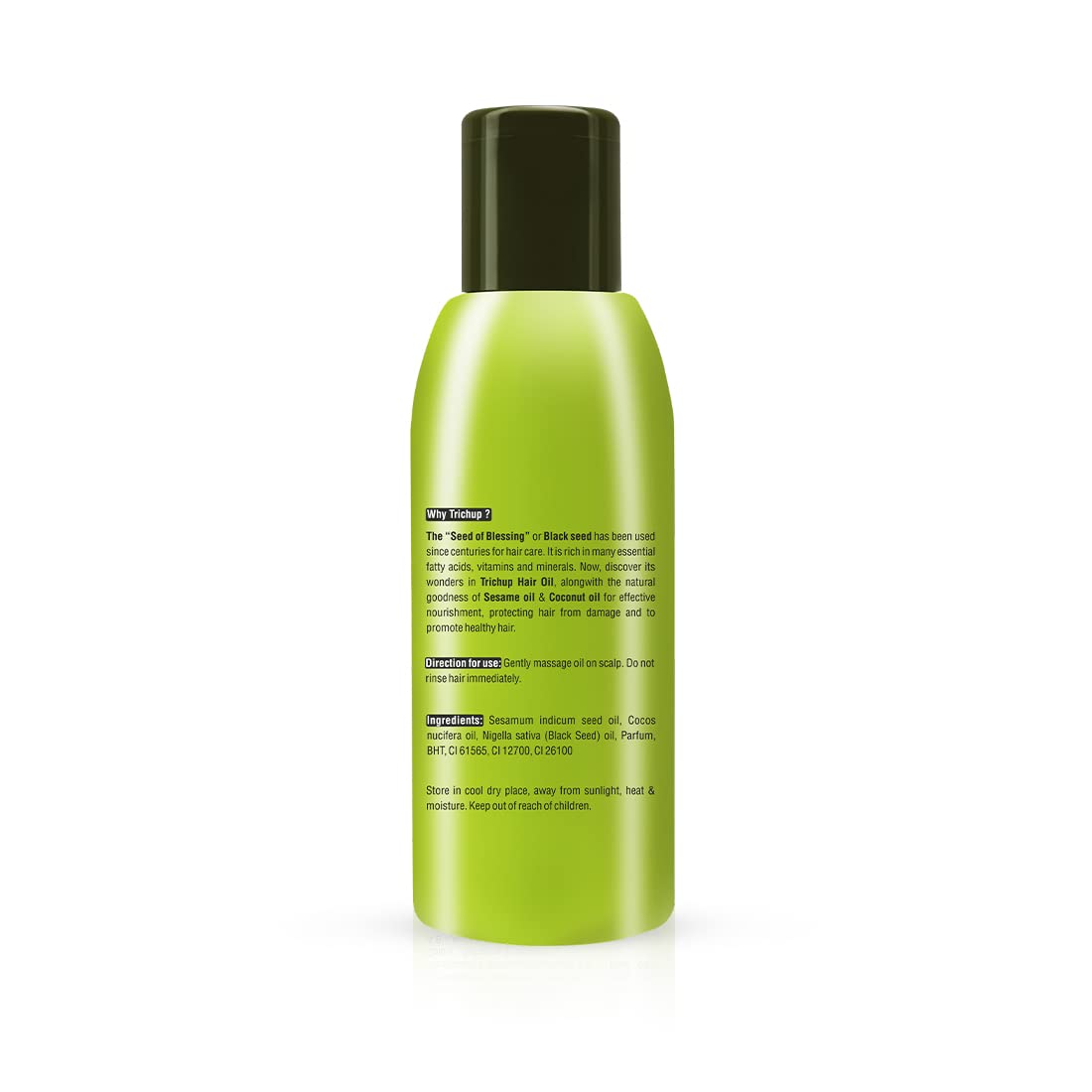 Trichup Black Seed Hair Oil - Enriched with Black seed - Protecting Hair from Damage and to Promote Healthy Hair 100ml (Pack of 2)