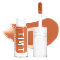 Tint Cosmetics 2.5ml Orange Nude Lipgloss, Non Sticky, Hydrating, Light Weight, Long Lasting, High Shine & Soft Natural Liquid Lip Gloss For Girls & Women (Tawny)