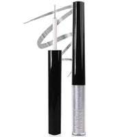 Just Herbs Matte Liquid Eyeliner Waterproof And Smudge Proof&Liquid Eyeliner Waterproof And Smudge Proof,Long Lasting Liquid Eyeliners 2.5G(Platinum Silver)