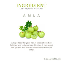 Khadi Natural Pure Amla Hair Oil | Paraben & Mineral Oil Free | Nourishing Formula for Healthy, Strong Hair | Enhances Shine & Reduces Hair Fall- 210 ml