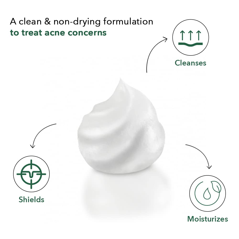 BE SOULFULL Acne Foaming Face Wash- Acne Control Face Wash with 1% Salicylic Acid, 1% Glycolic Acid- Daily Exfoliating Face Wash- Controls Oil, checks Open Pores & Removes Dead Skin Cells- 100ML