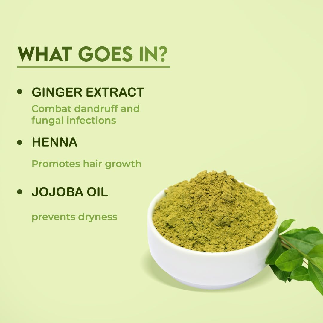 Jovees Herbal Mehandi/Henna Powder | With Amla, Shikakai & Brahmi Powder | For Extra Conditioning | Control Hair Fall & Repairs Damaged Hair 150g