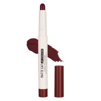 Swiss Beauty Non-Transfer Matte Cat Lip Crayon | Water-Resistant | Long-Lasting 8 Hours Stay | Retractable Lip Crayon | Shade - Cushy Evening, 1.5g |