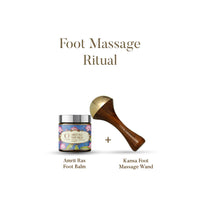 Ohria Ayurveda Amrit Ras Foot Balm Cream for Cracked Heals | Relaxing, Softening, & Healing Foot Care | Hydrates & Softens Cracked Heels | Infused with Sesame, Almond, Cow’s Ghee & Essential Oils for Relaxation | All Skin Types| For Men & Women- 100g