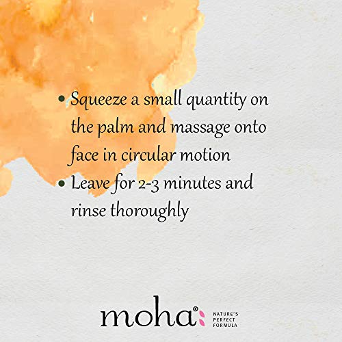 moha: Herbal Scrub (100 GM) | Face Scrub | Blend Of Walnut, Orange Peel & Oilve Oil for Skin Brightening, Exfoliate Face, For All Skin Type (Pack Of 1)