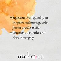 moha: Herbal Scrub (100 GM) | Face Scrub | Blend Of Walnut, Orange Peel & Oilve Oil for Skin Brightening, Exfoliate Face, For All Skin Type (Pack Of 1)