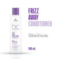 Schwarzkopf Professional Bonacure Keratin Smooth Perfect Conditioner | For Frizzy Hair | 200ml