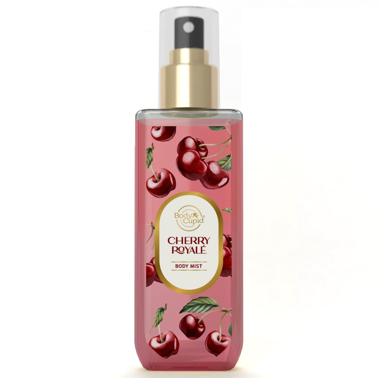 Body Cupid Cherry Royale Body Mist | Sweet & Juicy Cherry Fragrance | Long-Lasting, Luxurious Body Mist | 100 ml